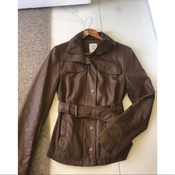 Guess leather jacket - Picture 1 of 4